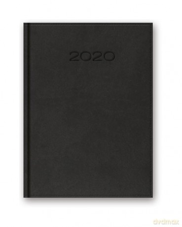 Kalendarz 2020 20-51T B5 tygodniowy grafitowy [KALENDARZ]