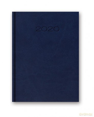 Kalendarz 2020 20-51TB B5 tygodniowy niebieski [KALENDARZ]