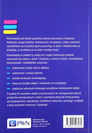 Kinesiotaping w pediatrii - Emilia Mikołajewska [KSIĄŻKA]