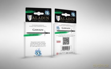 Koszulki na karty Gawain Premium Standard American (57x89), 55 sztuk [GRA]