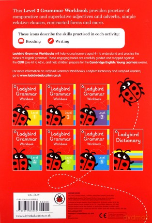 Ladybird Grammar Workbook Level 3 [KSIĄŻKA]