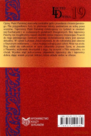 Lectio Divina 19 Do Ewangelii Męki Pańskiej 3 - Innocenzo Gargano [KSIĄŻKA]