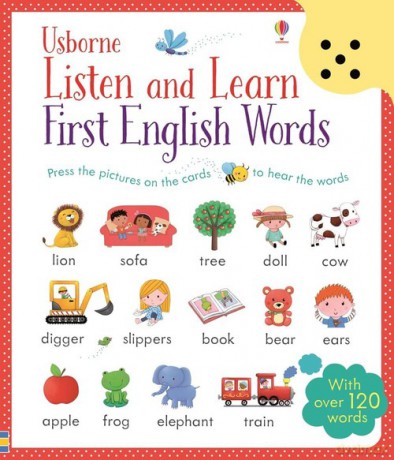 Listen and Learn First english words [KSIĄŻKA]