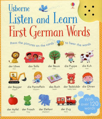 Listen and Learn First German Words [KSIĄŻKA]