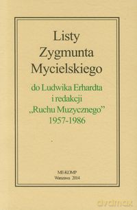Listy Zygmunta Mycielskiego [KSIĄŻKA]