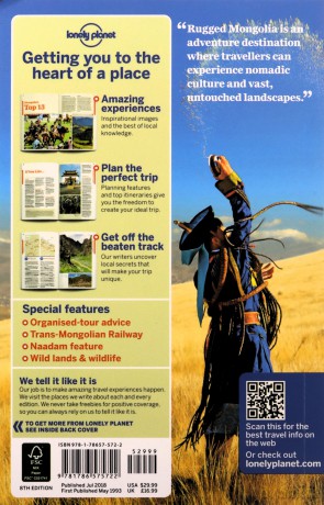 Lonely Planet Mongolia [KSIĄŻKA]