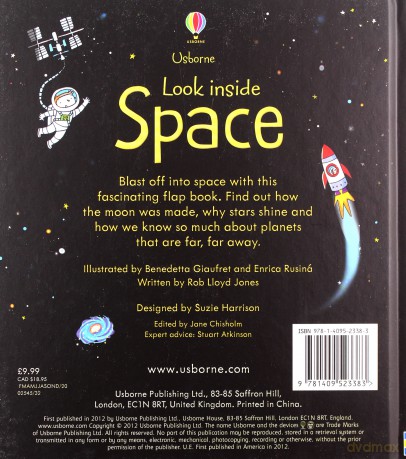 Look inside Space - Suzie Harrison [KSIĄŻKA]
