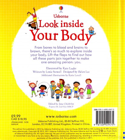 Look inside Your Body - Jane Chrisholm [KSIĄŻKA]