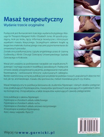 Masaż terapeutyczny - Margaret Hollis [KSIĄŻKA]