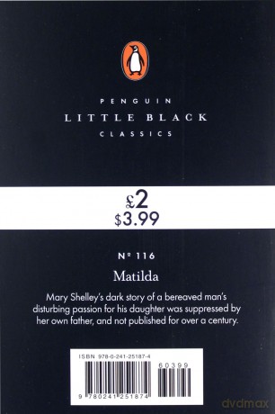 Matilda - Mary Shelley [KSIĄŻKA]