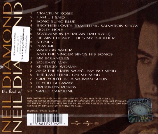 Neil Diamond: The Best Of [CD]