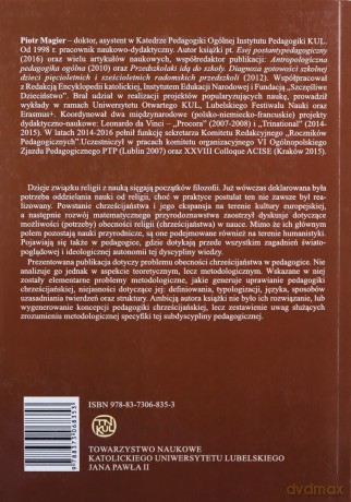 Metateoria pedagogiki chrześcijańskiej - Piotr Magier [KSIĄŻKA]