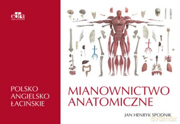 Mianownictwo anatomiczne polsko-angielsko-łacińskie - J.H. Spodnik [KSIĄŻKA]
