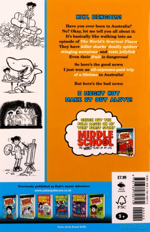 Middle School Escape to Australia - James Patterson [KSIĄŻKA]