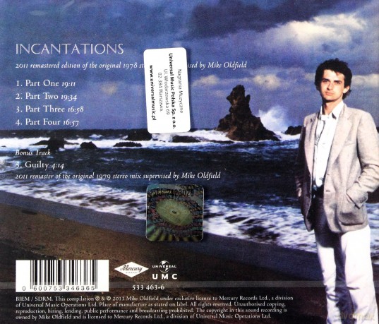 Mike Oldfield: Incantations [CD]