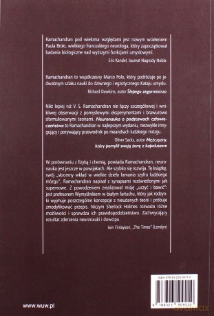 Neuronauka o podstawach człowieczeństwa - V. S. Ramachandran [KSIĄŻKA]