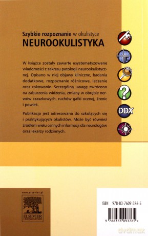 Neurookulistyka Szybkie rozpoznanie w okulistyce - Jonathan D. Trobe [KSIĄŻKA]