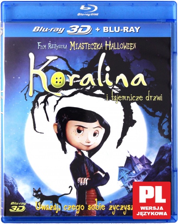 Koralina i tajemnicze drzwi 3D [Blu-Ray]