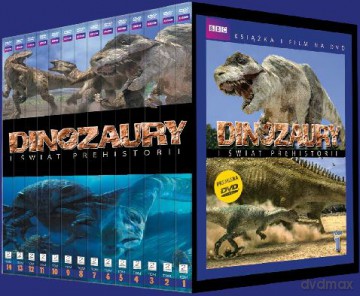 Dinozaury i świat prehistorii (booklet) PAKIET [14DVD]