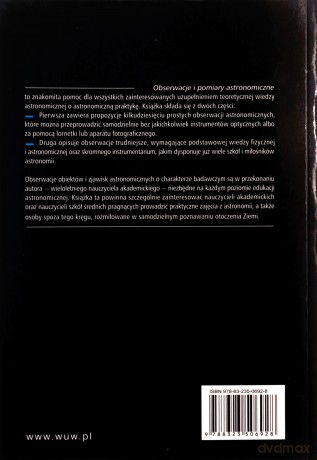Obserwacje i pomiary astronomiczne - Andrzej Branicki [KSIĄŻKA]