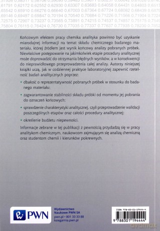 Ocena i kontrola jakości wyników pomiarów analitycznych [KSIĄŻKA]