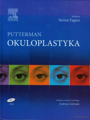 Okuloplastyka putterman +płyta dvd [KSIĄŻKA]