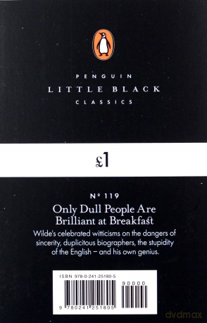 Only Dull People Are Brilliant at Breakfast - Oscar Wilde [KSIĄŻKA]