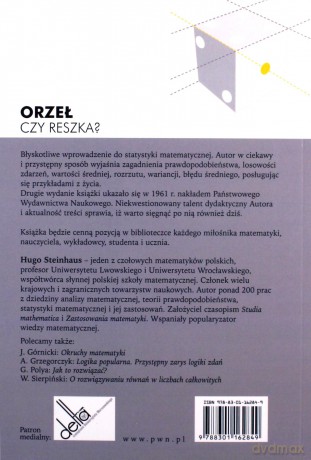 Orzeł czy reszka? - Hugo Steinhaus [KSIĄŻKA]