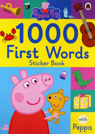 Peppa Pig 1000 First Words Sticker Book [KSIĄŻKA]