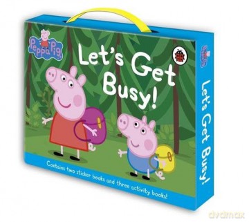 Peppa Pig Let's Get Busy Carry Case [KSIĄŻKA]