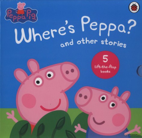 Peppa Pig Where's Peppa and other stories [KSIĄŻKA]