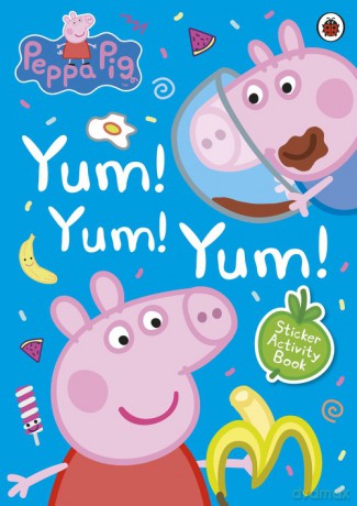 Peppa Pig Yum! Yum! Yum! Sticker Activity Book [KSIĄŻKA]