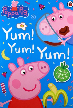 Peppa Pig Yum! Yum! Yum! Sticker Activity Book [KSIĄŻKA]