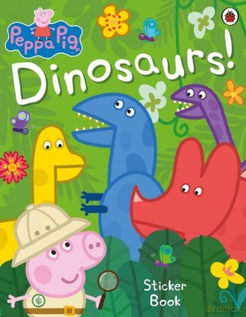 Peppa Pig: Dinosaurs! Sticker Book [KSIĄŻKA]