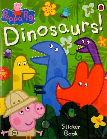 Peppa Pig: Dinosaurs! Sticker Book [KSIĄŻKA]