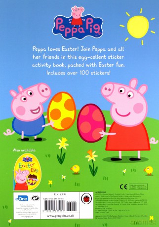 Peppa Pig: Peppa's Egg-cellent Easter Sticker Activity Book [KSIĄŻKA]