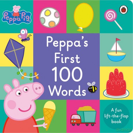 Peppa Pig: Peppa's First 100 Words [KSIĄŻKA]