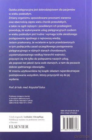 Pielęgniarstwo geriatryczne [KSIĄŻKA]