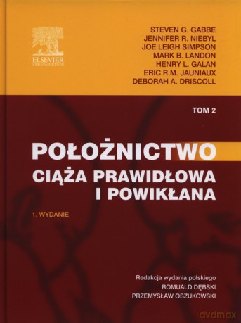 Położnictwo (Tom 2) - Steven G. Gabbe, Jennifer R. Niebyl [KSIĄŻKA]