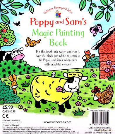 Poppy and Sam's Magic Painting Book [KSIĄŻKA]
