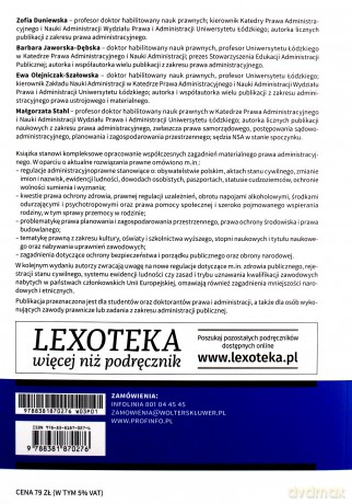 Prawo administracyjne materialne - Zofia Duniewska, Barbara Jaworska-Dębska [KSIĄŻKA]