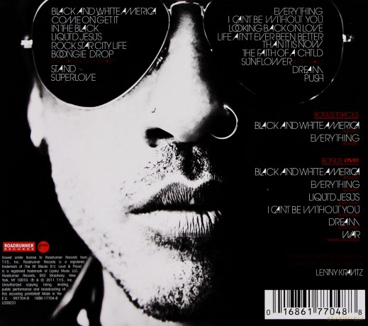 Lenny Kravitz: Black And White America (digipack) [CD]+[DVD]