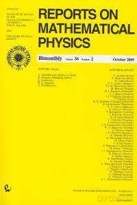 Reports on Mathematical Physics 56/2 wer.kraj. [KSIĄŻKA]