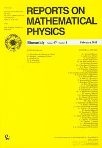 Reports on Mathematical Physics 67/1 Kraj [KSIĄŻKA]