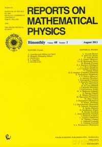 Reports on Mathematical Physics 68/1 Kraj [KSIĄŻKA]