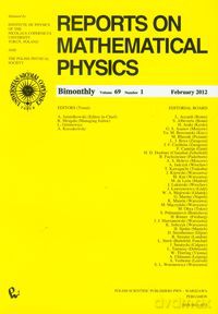 Reports on Mathematical Physics 69/1 [KSIĄŻKA]