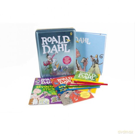 Roald Dahl Book and Tin - Roald Dahl [KSIĄŻKA]