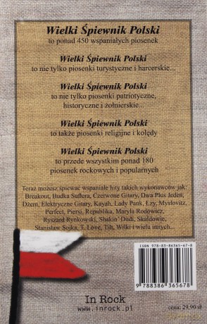 Wielki Śpiewnik Polski [KSIĄŻKA]