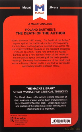 Roland Barthes's The Death of the Author - Laura Seymour [KSIĄŻKA]