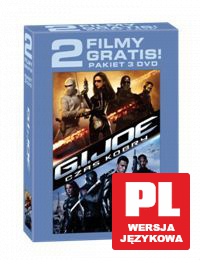G.I. Joe: Czas Kobry + 2 filmy gratis! [3DVD]